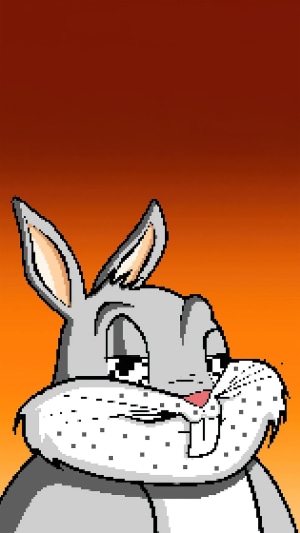 Bugs Bunny pixel art