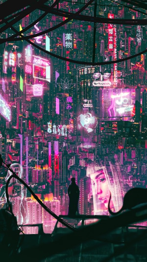 Ghost in the Shell artwork 4K