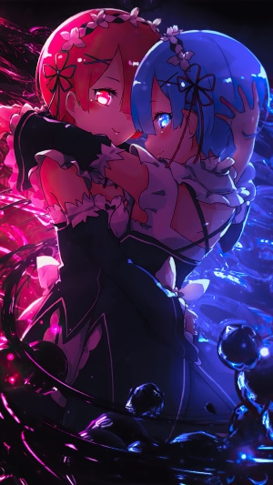 Rem and Ram from Re:Zero