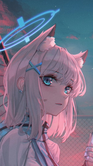Sunaookami Shiroko from Blue Archive 4K