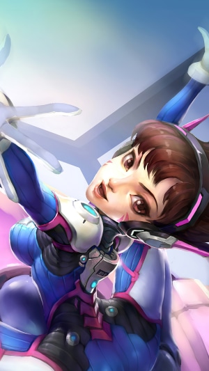 D.Va from Overwatch 4K
