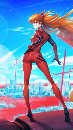 Asuka Langley Soryu from Neon Genesis Evangelion