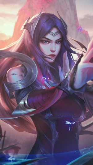 Irelia from League of Legends artwork