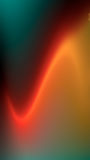 Abstract digital art with red and orange gradient