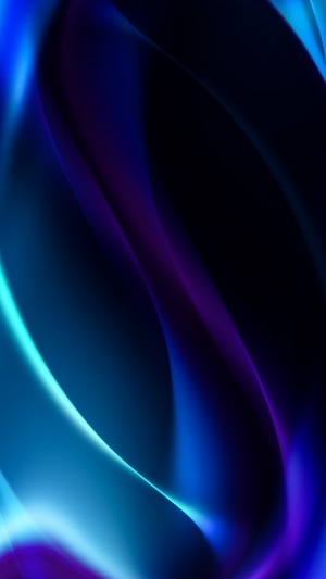 Abstract blue and purple flowing light