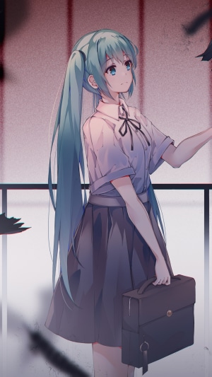 Hatsune Miku from Vocaloid