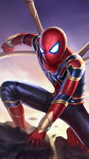 Spider-Man in Iron Spider Suit