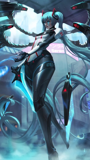 Hatsune Miku from League of Legends