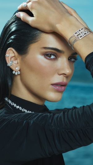 Kendall Jenner wearing jewelry