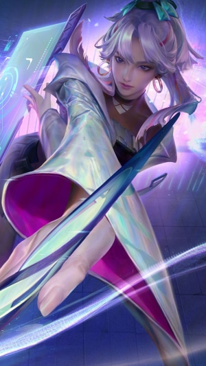K/DA Seraphine from Honor of Kings 4K