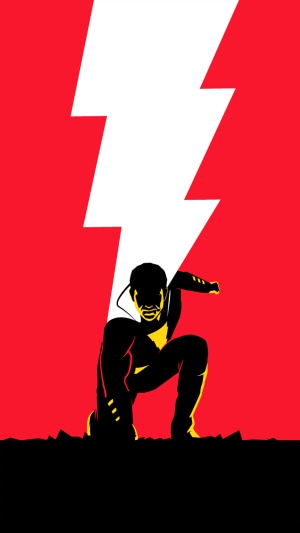 Shazam minimalist artwork