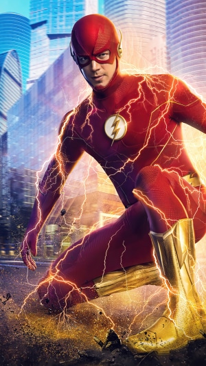 The Flash TV Show Poster with Barry Allen