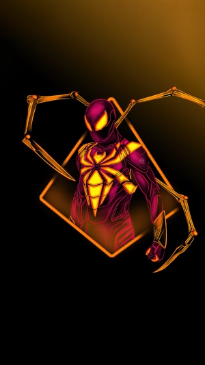Spider-Man in Iron Spider Suit with Mechanical Arms