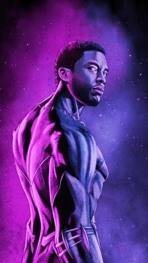 Black Panther artwork 4K