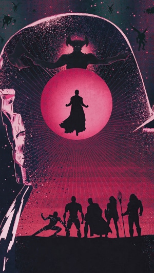 Justice League vs. Darkseid Poster