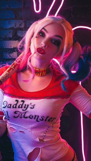 Harley Quinn from Suicide Squad cosplay