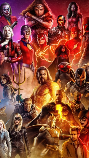 DC Comics Superheroes Artwork 4K