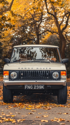 Range Rover FNG 239K in Autumn