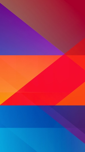 Abstract geometric shapes with gradient colors