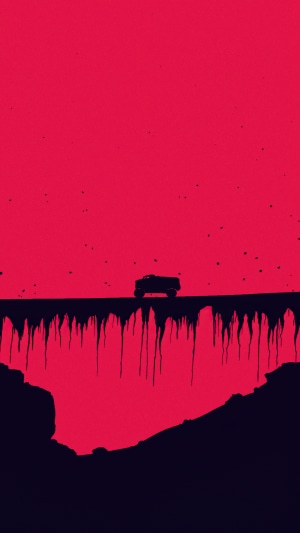 Minimalist 4K Death Stranding Game Art