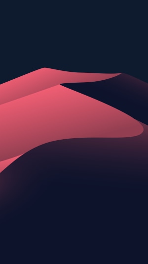 Minimalist abstract desert dunes