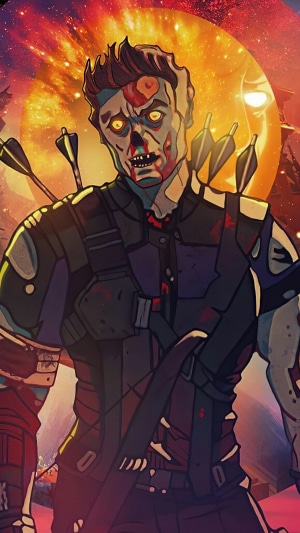 Zombie Hawkeye from What If...? 4K