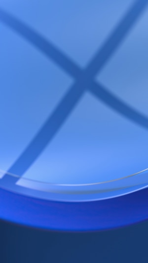 Windows 11 logo shadow on blue surface