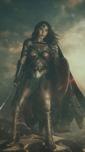 Wonder Woman artwork 4K