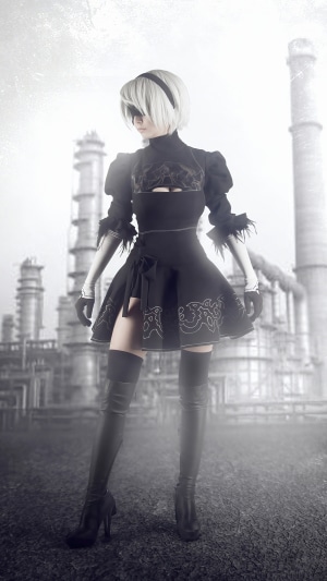 2B from Nier Automata cosplay