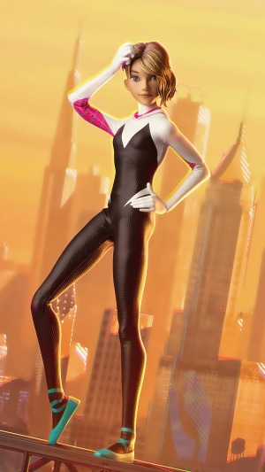 Gwen Stacy from Spider-Verse 4K