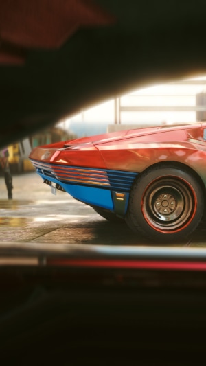 Quadra Turbo R V Tech from Cyberpunk 2077 4K