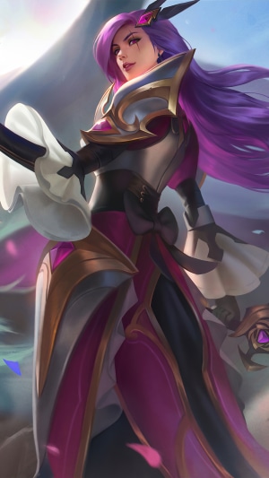 Katarina from League of Legends in Digital Art