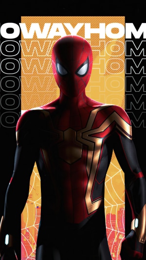 Spider-Man in his Iron Spider suit from Spider-Man: No Way Home