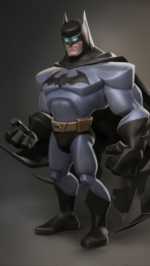 Batman from DC Comics, digital art
