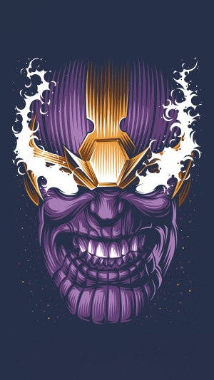 Thanos from Marvel Comics