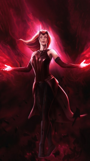 Scarlet Witch from Wanda Vision 4K