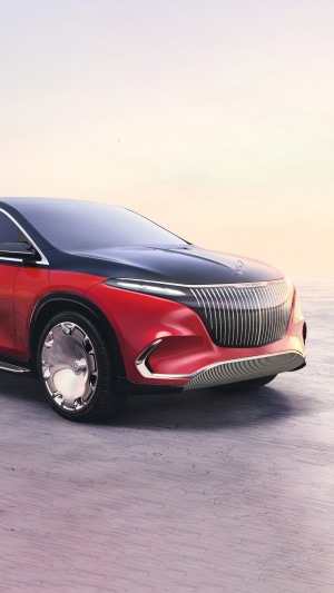 Mercedes-Maybach EQS Concept Car 4K