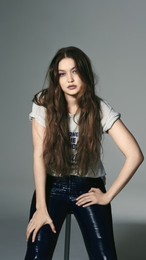 Gigi Hadid in a photoshoot