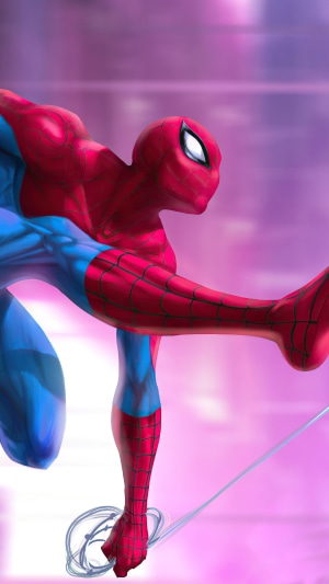 Spiderman artwork by an artist on Artstation