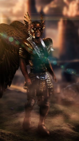 Hawkman artwork from Artstation