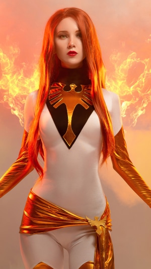 Jean Grey from X-Men Cosplay