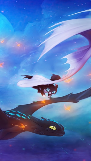 How to Train Your Dragon Digital Artwork
