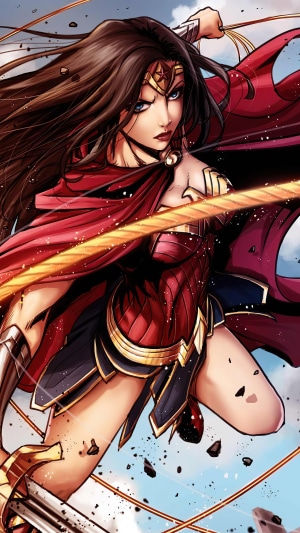 Wonder Woman artwork by an artist