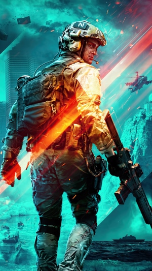 Soldier from Battlefield 2042
