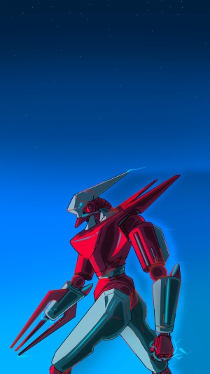 Red Jaeger from Pacific Rim