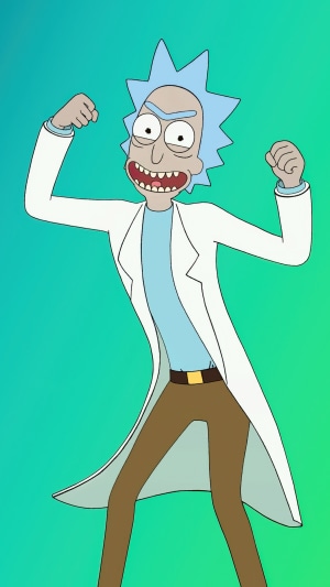 Rick Sanchez from Rick and Morty 4K