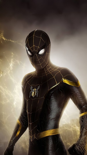 Spider-Man in the Black and Gold Suit