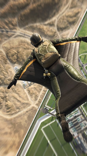 Wingsuit Soldier in Battlefield 2042 4K
