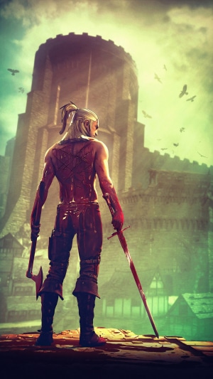 Geralt of Rivia from The Witcher 4K