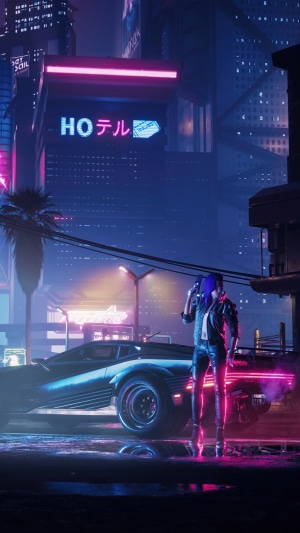 Cyberpunk 2077 4K artwork